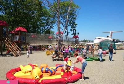 "Парк семейного отдыха Ринго", RinGo, парк развлечений для детей и взрослых, детский веревочный городок, пейнтбол, квадроциклы в Артеме, Приморский край 