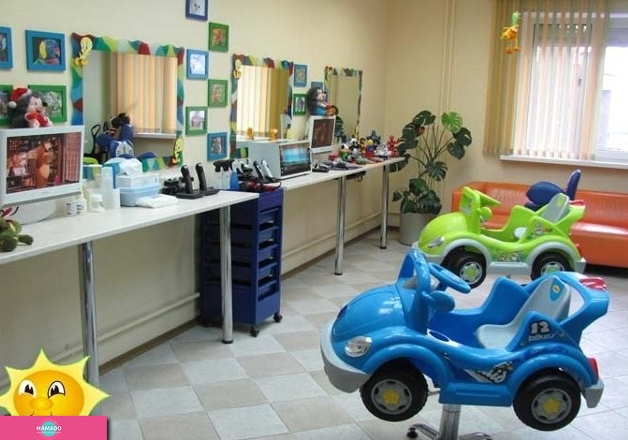 "Ежик", детская парикмахерская в Горском микрорайоне, Новосибирск 