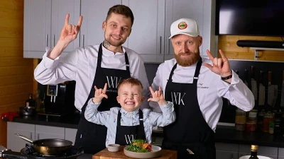 Детский кулинарный мастер-класс на день рождения в студии "White Kitchen"