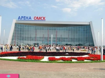 "Арена Омск", многофункциональный спортивный комплекс, ледовый дворец спорта, каток в Кировском округе, Омск 