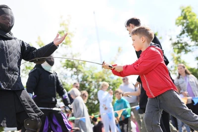 "От Руси до России", исторический фестиваль в Парке 300-летия Петербурга