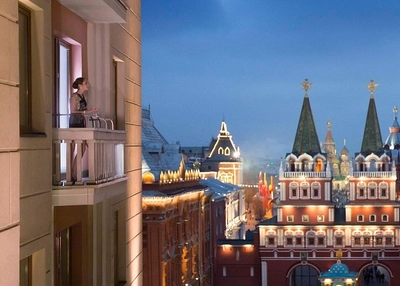 Four Seasons Hotel Moscow, роскошный пятизвёздочный отель, расположенный в центре Москвы