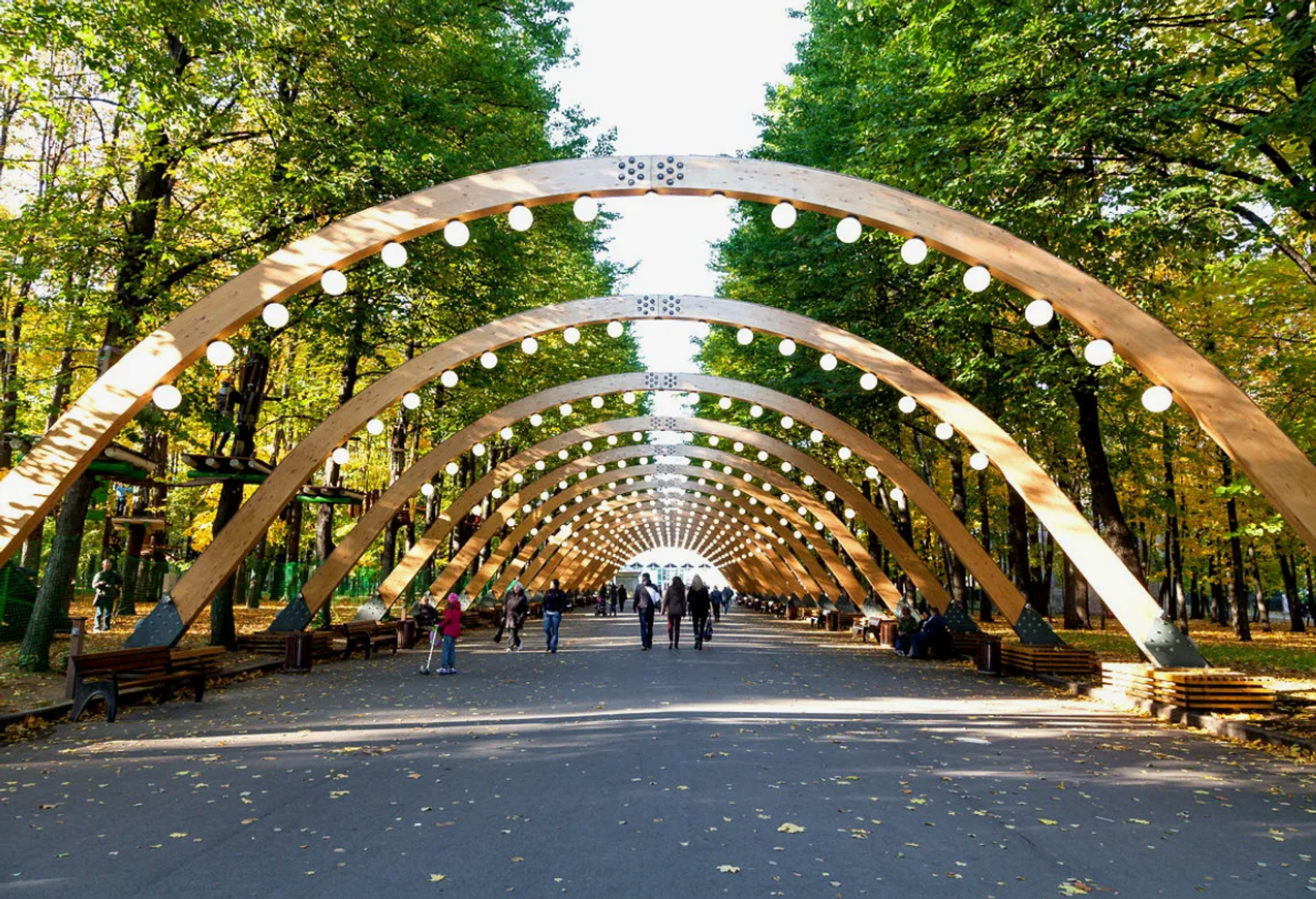 Парк "Сокольники" в Москве
