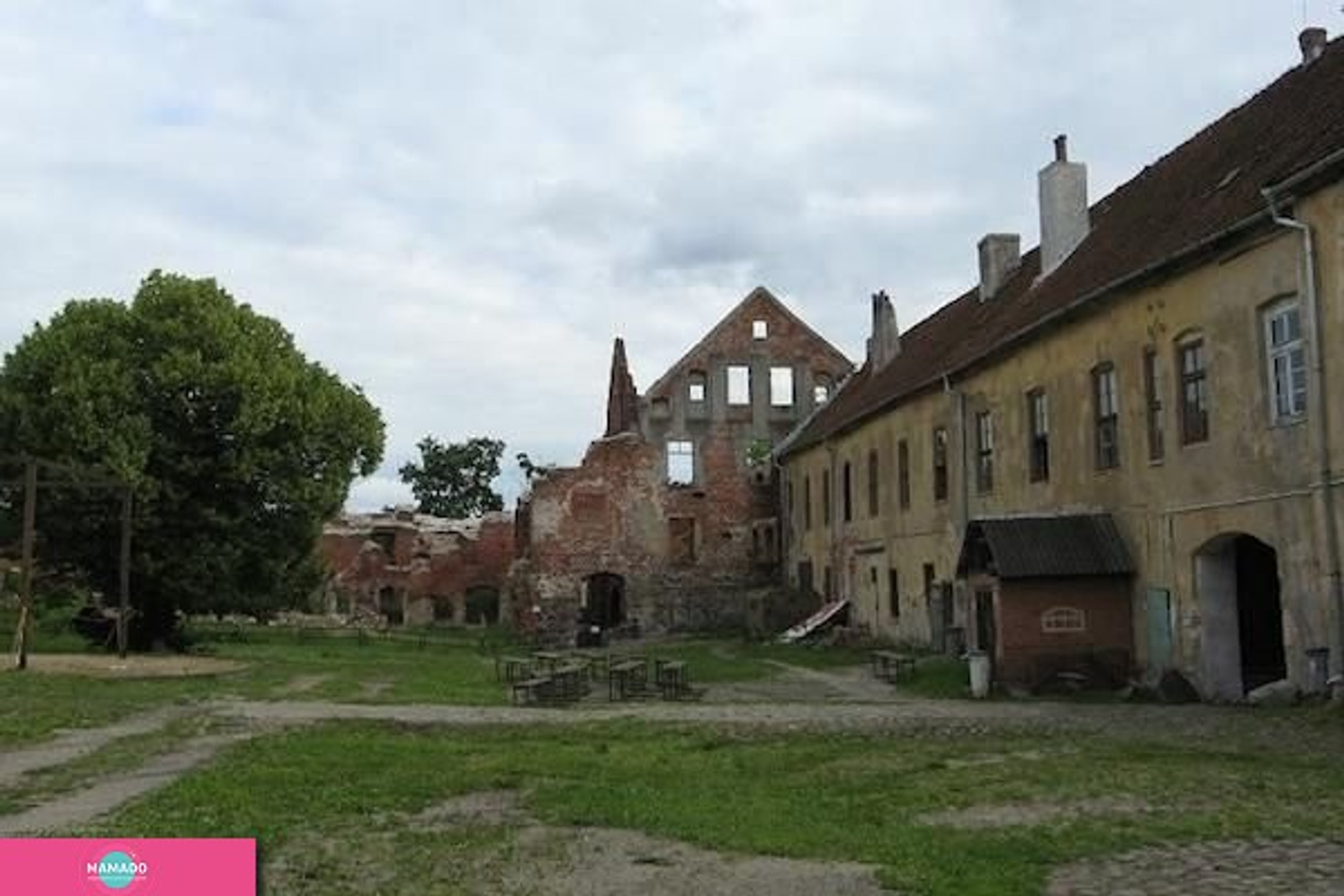 Инстербург, замок XIV века в Черняховске, Калининградская область 