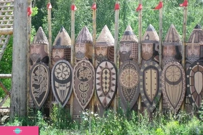 "Богатырская Слобода", духовно-культурный кремль, комплекс исторической реконструкции в Тольятти, Самарская область 