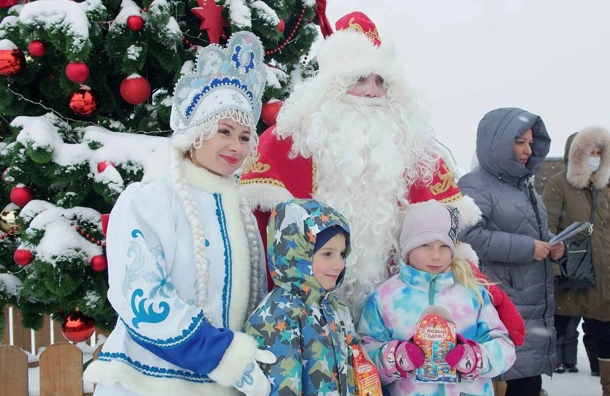 Новогодние детские елки в "Horseka Resort"