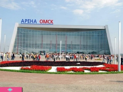 "Арена Омск", многофункциональный спортивный комплекс, ледовый дворец спорта, каток в Кировском округе, Омск 