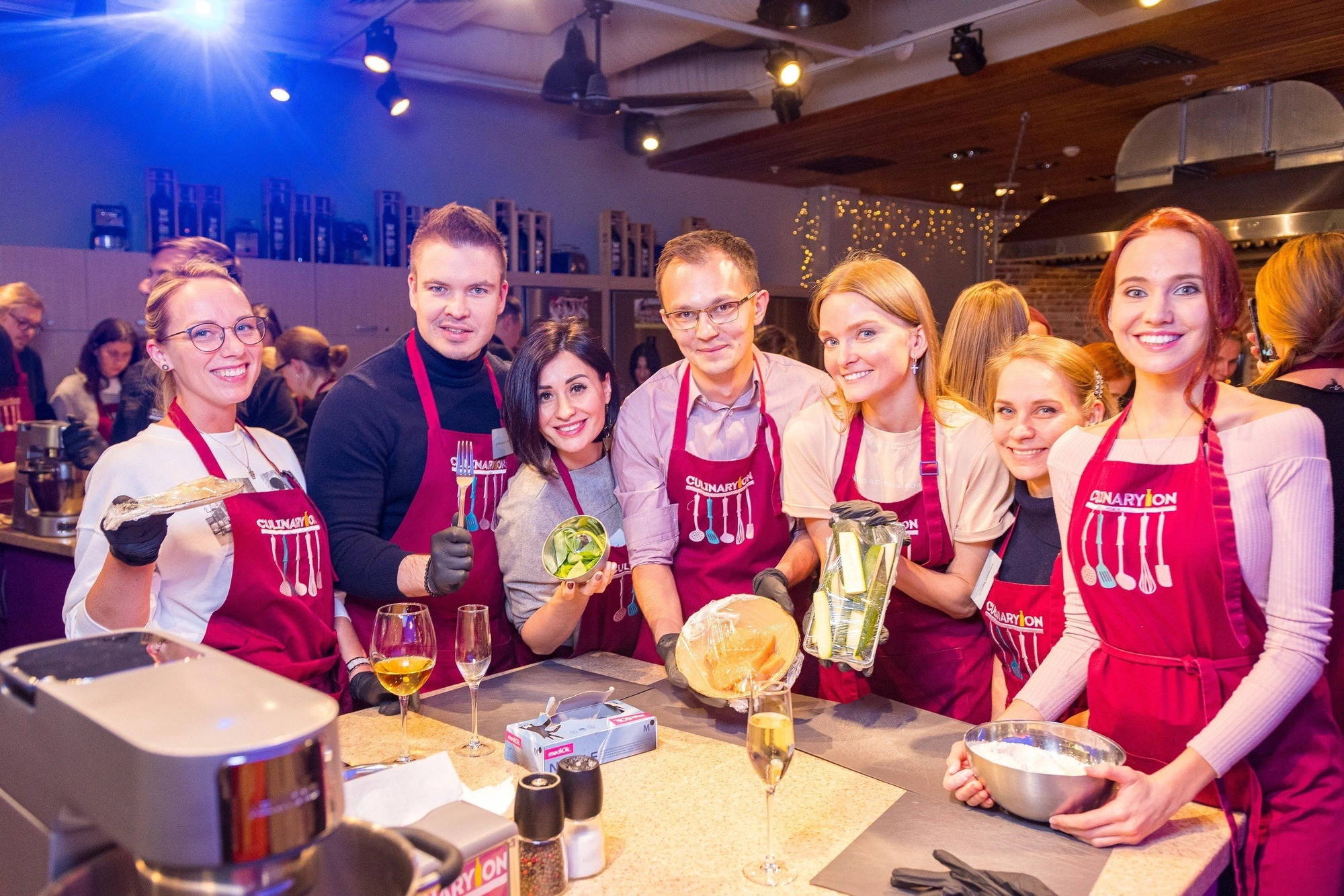 Кулинарный мастер-класс "Игристое утро" в студии "CulinaryOn"