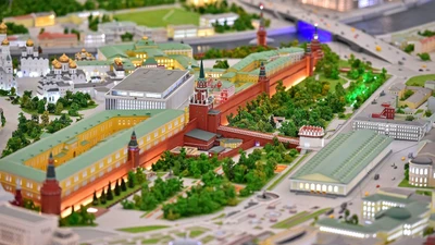 "Макет Москвы", павильон на ВДНХ