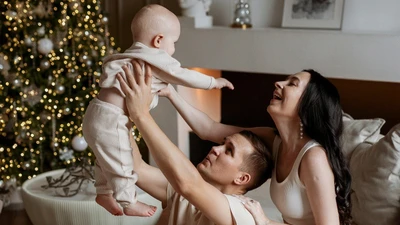 Новогодние фотосессии с детьми в фотостудии "Pavilion"