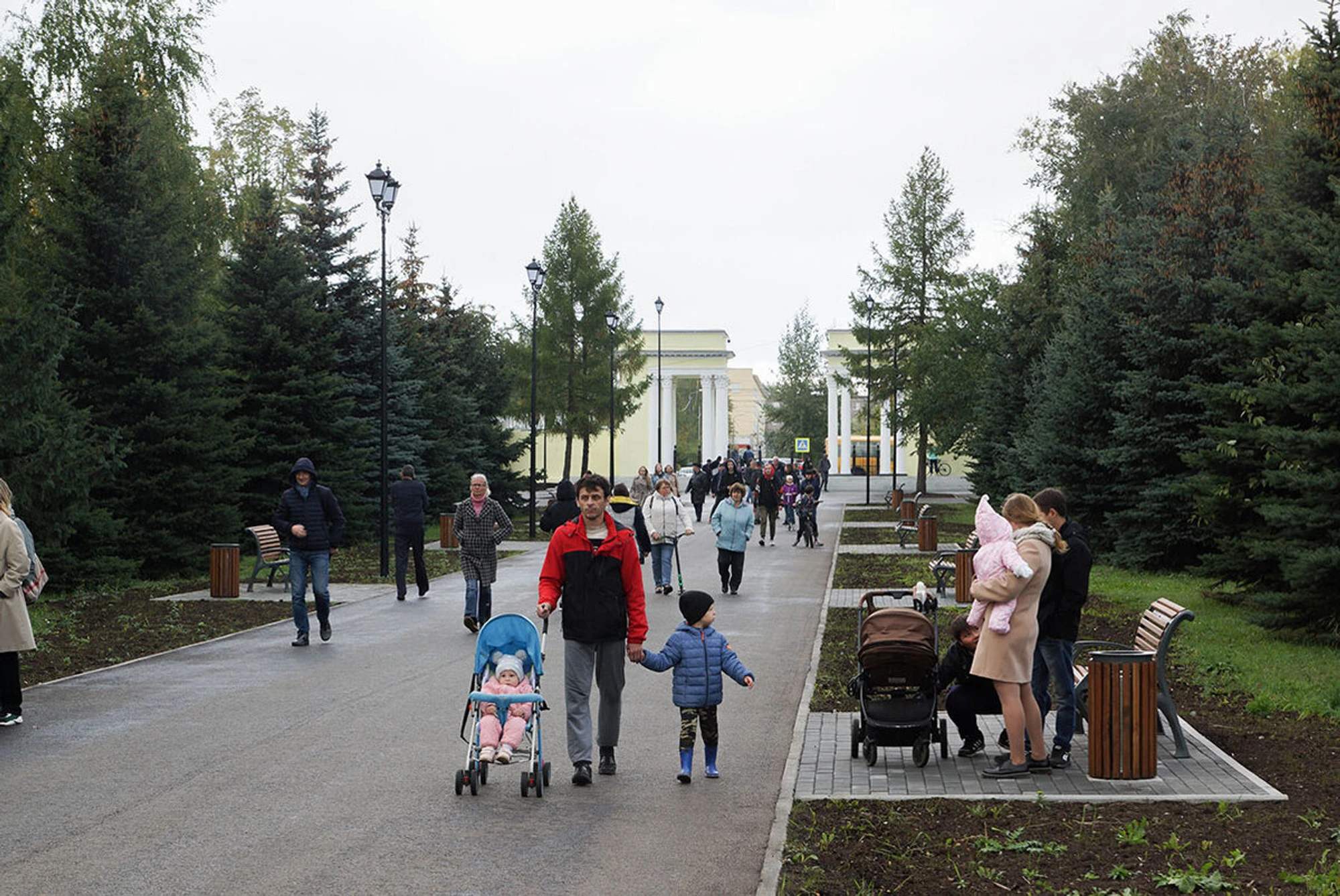 Парк Металлургов в городе Нижняя Салда
