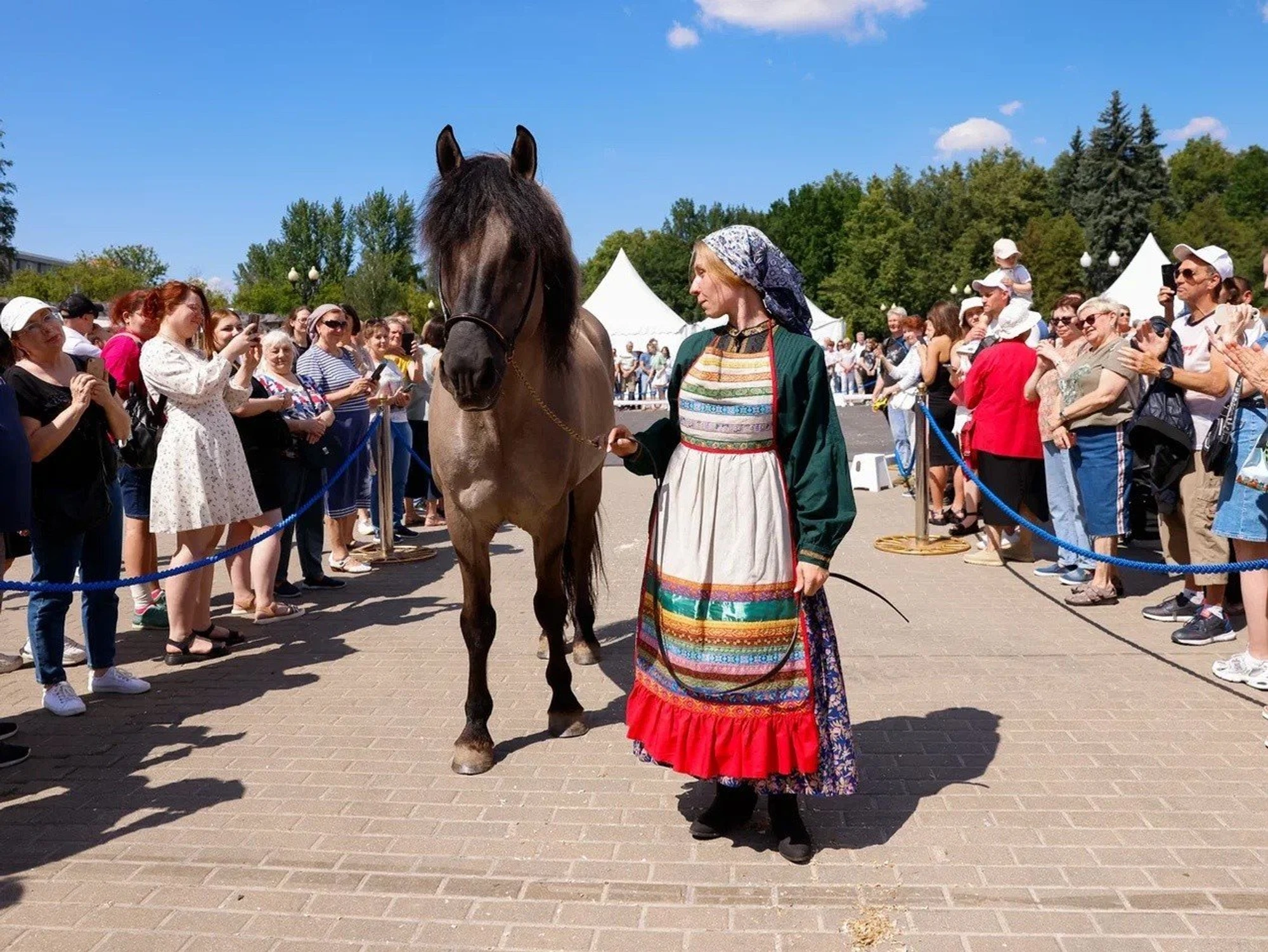 III Фестиваль национальных пород лошадей «Конное достояние» в «Фили»
