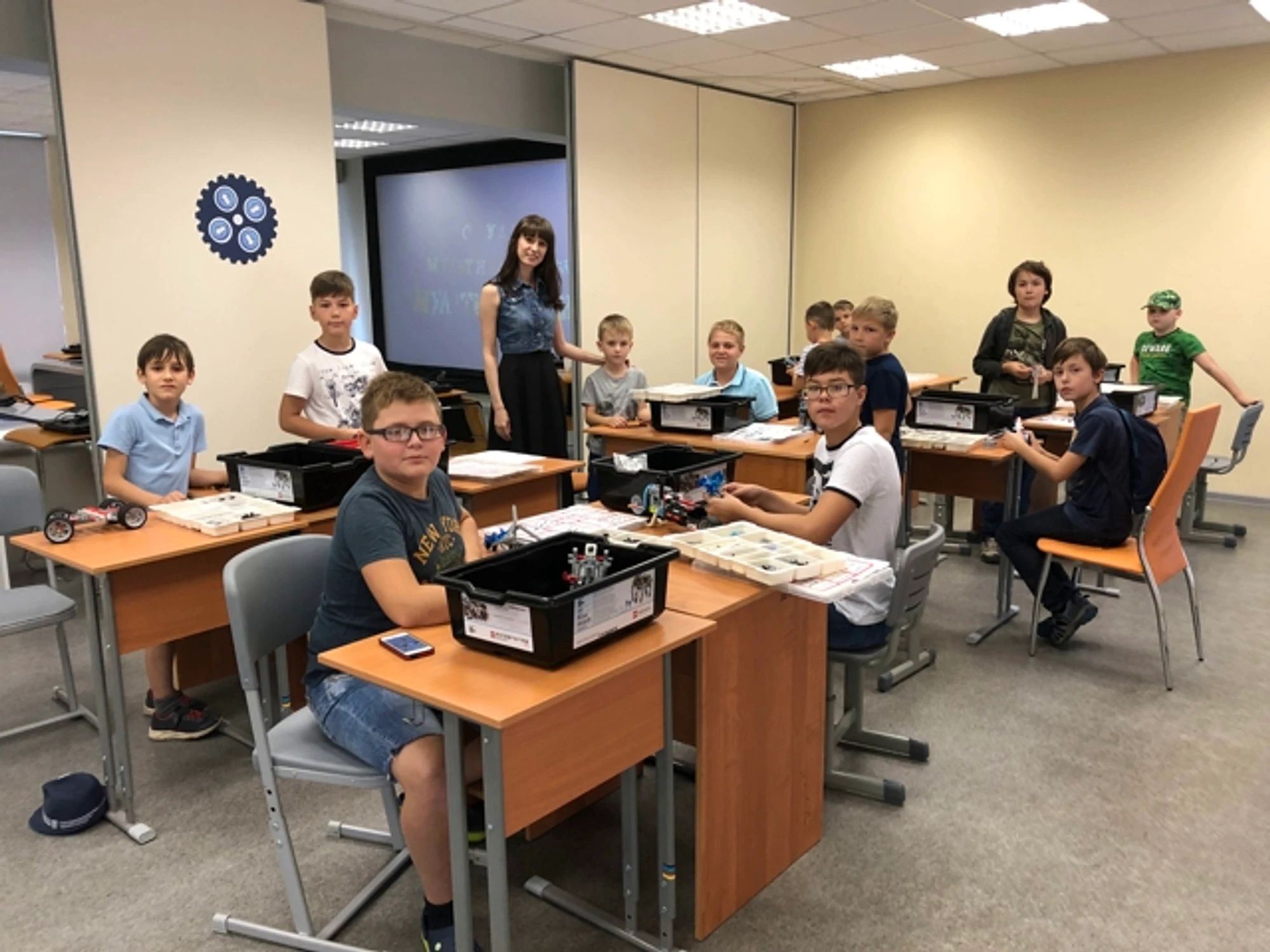 Секция робототехники в центре внешкольной работы «На Сумском»