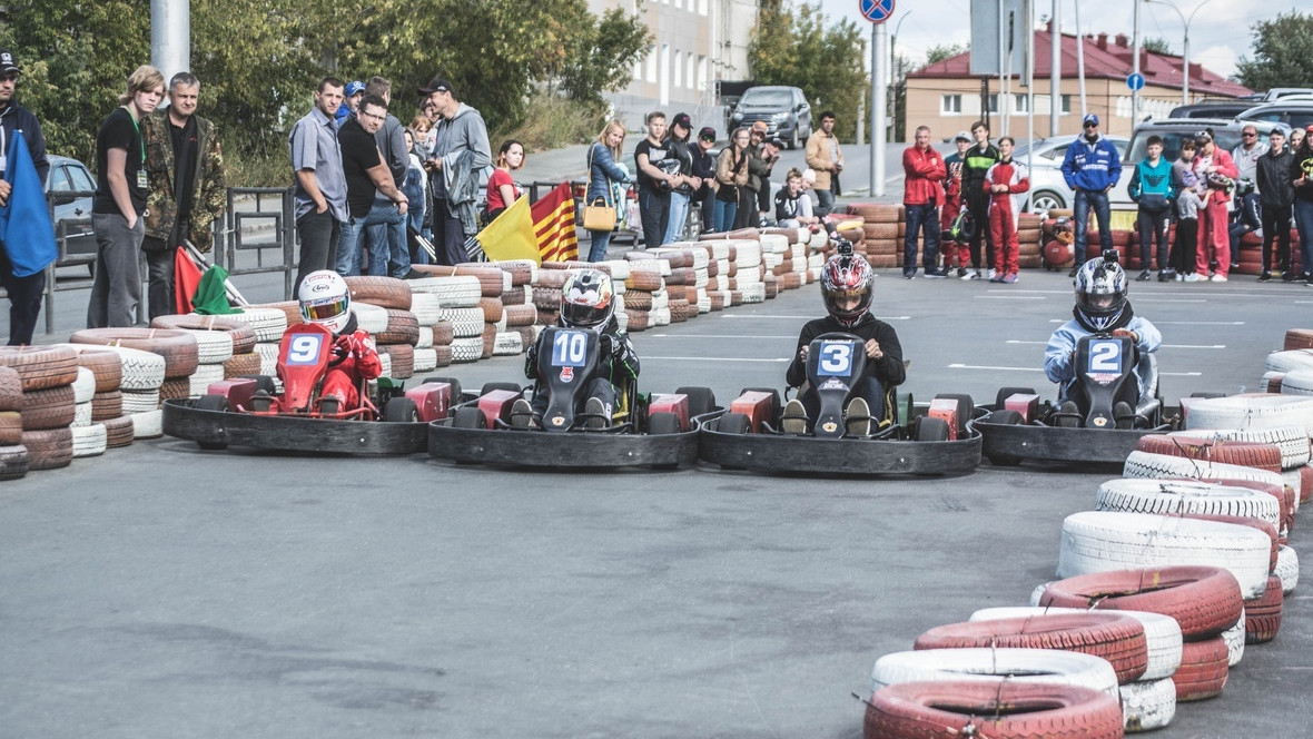 KART START электрокартинг для взрослых и детей 7+, летняя трасса в Верхней Пышме