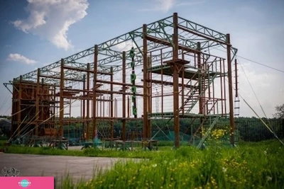 "ПандаПарк Орехово", веревочный курс для тимбилдинга в Орехово