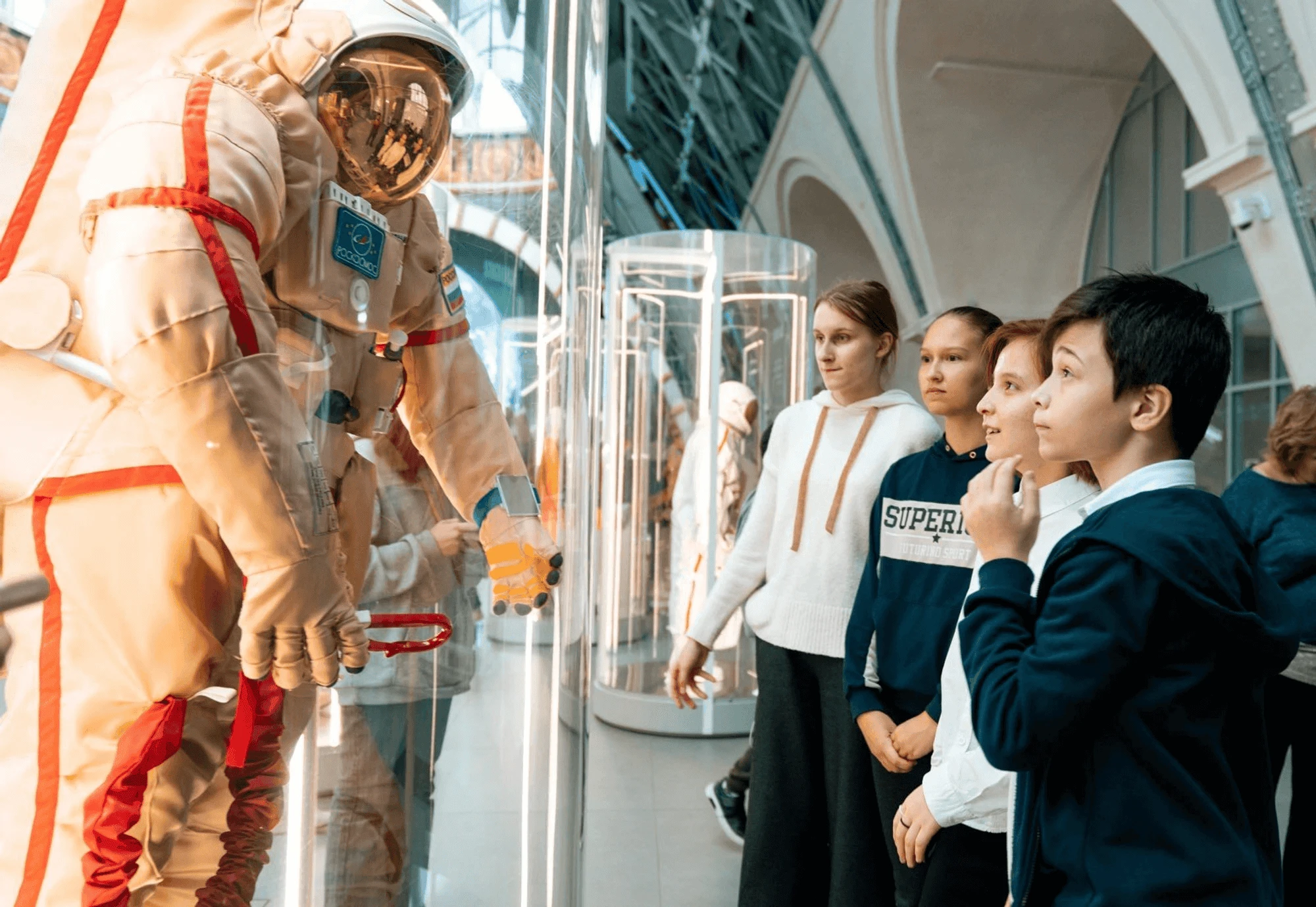 Тематическая экскурсия «Пламенный мотор» в Центре «Космонавтика и авиация» на ВДНХ