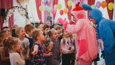 День рождения в театре-студии "Смешарики"