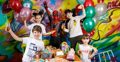 Детский День рождения с пакетом "Смайл" в парке развлечений в "JOKI JOYA"
