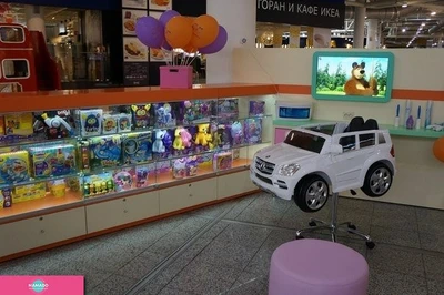 "Воображуля", федеральная сеть студий детской красоты, салон в "МЕГЕ Дыбенко", СПб 