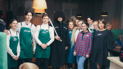 Душевный ресторан "Арт-базар" в Кировграде с детской комнатой