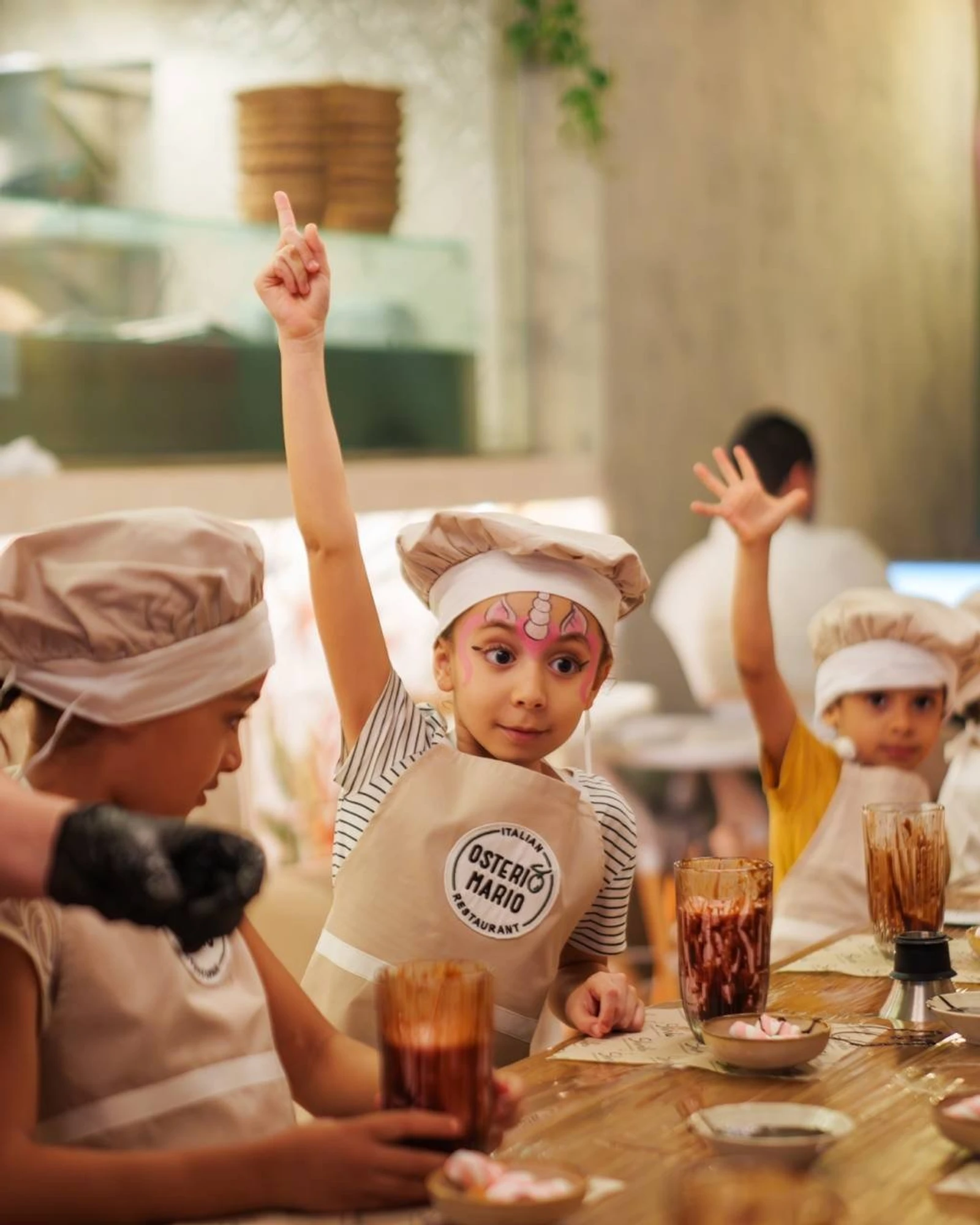Кулинарные мастер-классы для любознательных поварят в ресторанах Osteria Mario