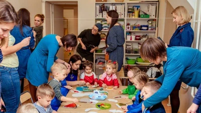 Аренда пространства для праздника в семейном коворкинге "Дом гнома"