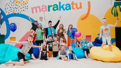 "Marakatu", площадка с теплым песком для детских и взрослых праздников в Санкт-Петербурге