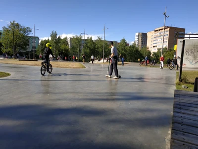 Скейт парк (Парк культуры и отдыха )
