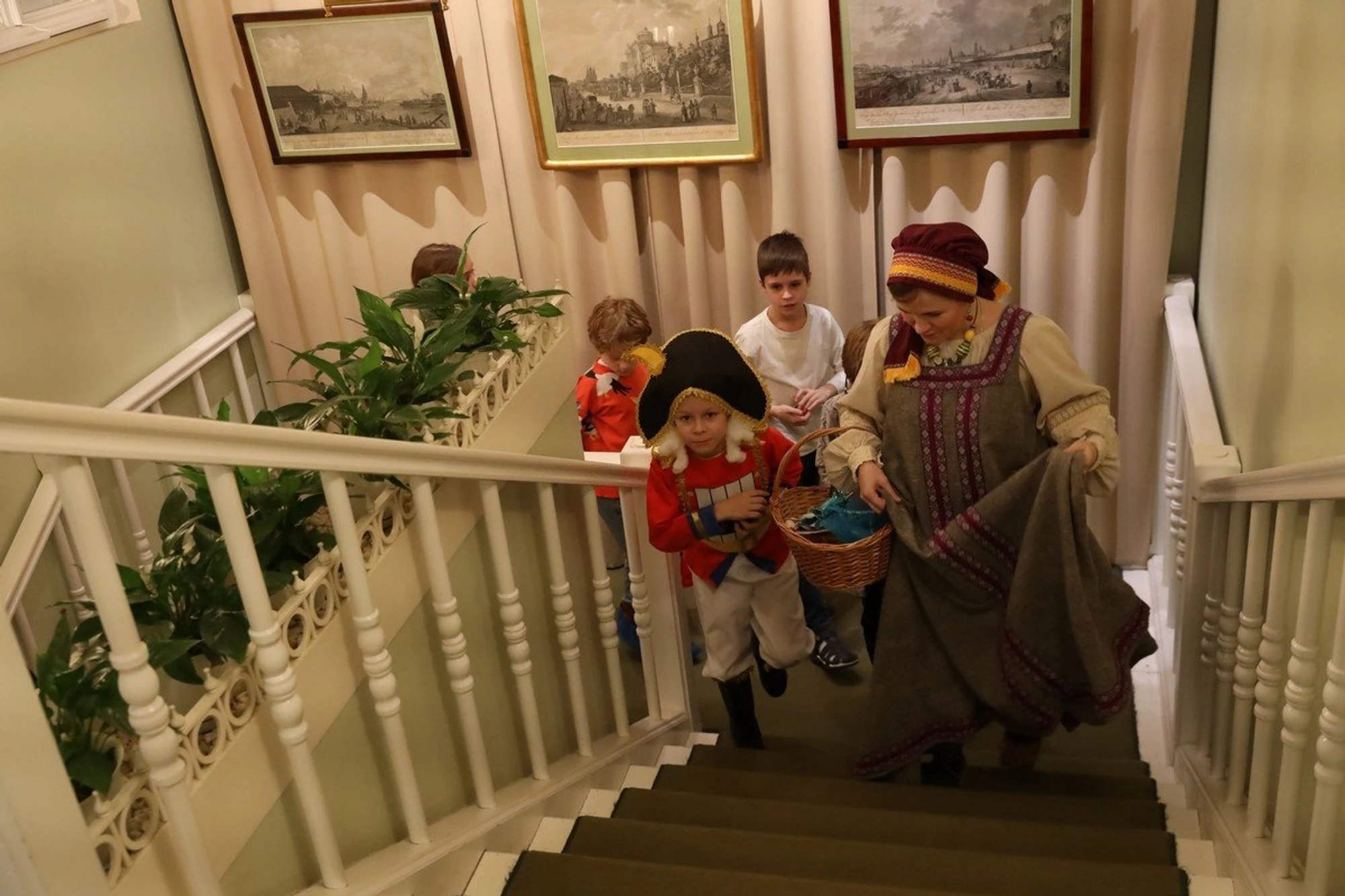 Новогодние хлопоты у Василия Львовича Пушкина