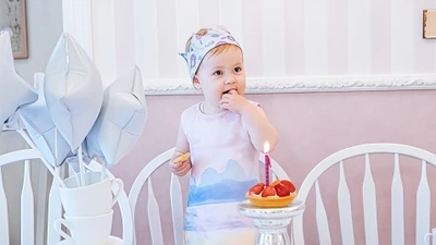 Первый день рождения в театре праздников "Домик Алисы"