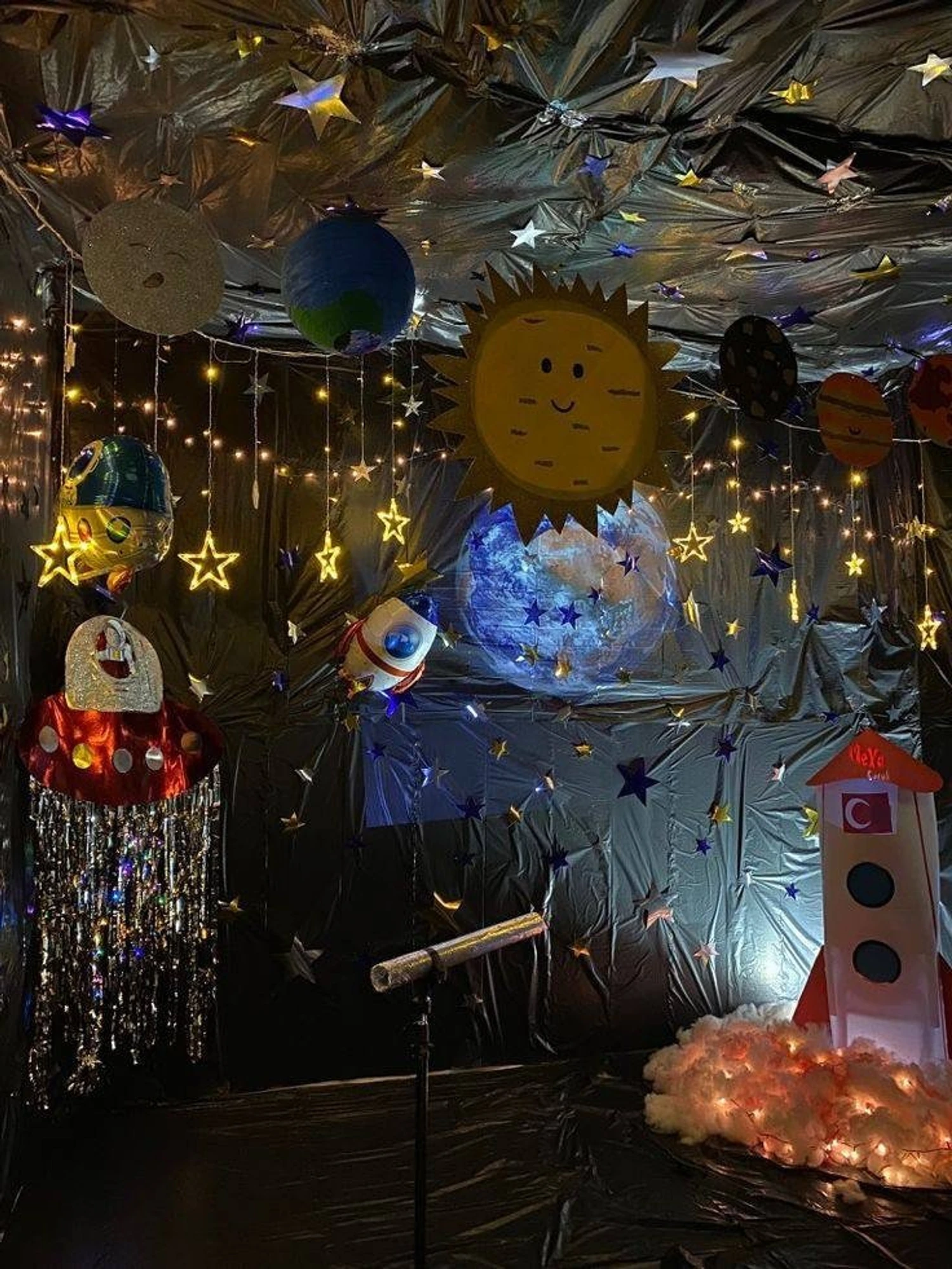 День рождения 6-12 лет "Космический праздник" в эко-клубе "Зеленая школа"