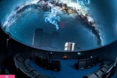 "Космодром", современный планетарий, показы для детей и взрослых на бульваре Победы, Воронеж
