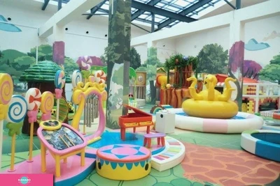 "Волшебный лес", развлекательная зона для детей 3-10 лет в ТЦ "Амбар", Самара 