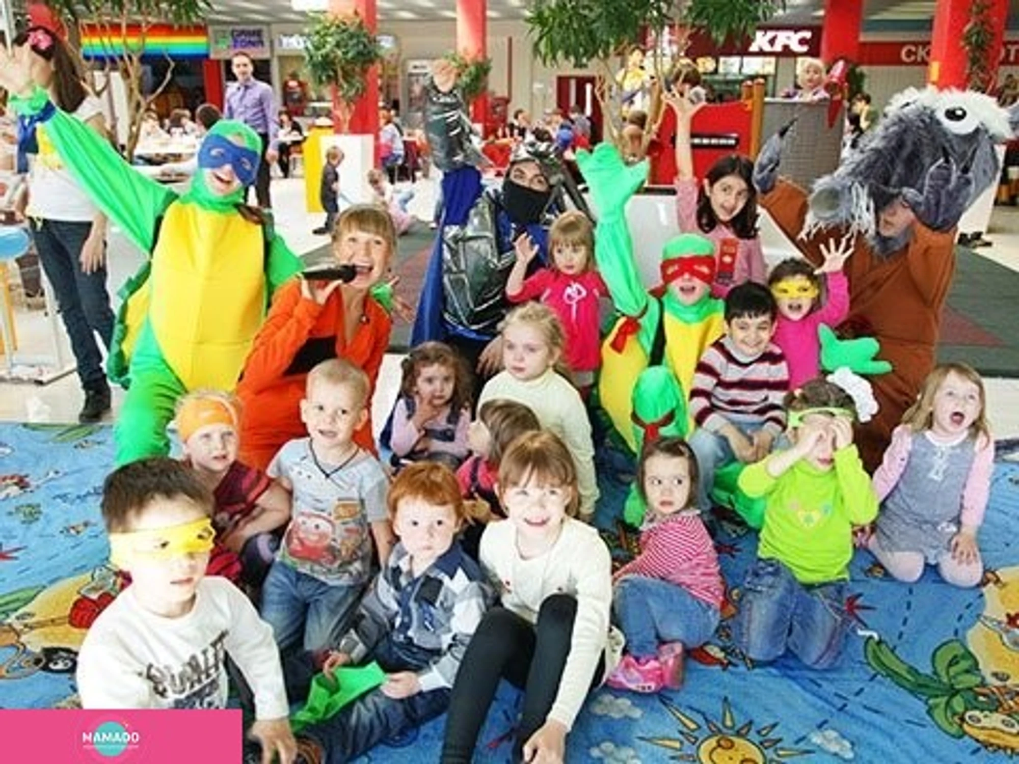 Детский клуб в ТРЦ "Пятая Авеню", Москва