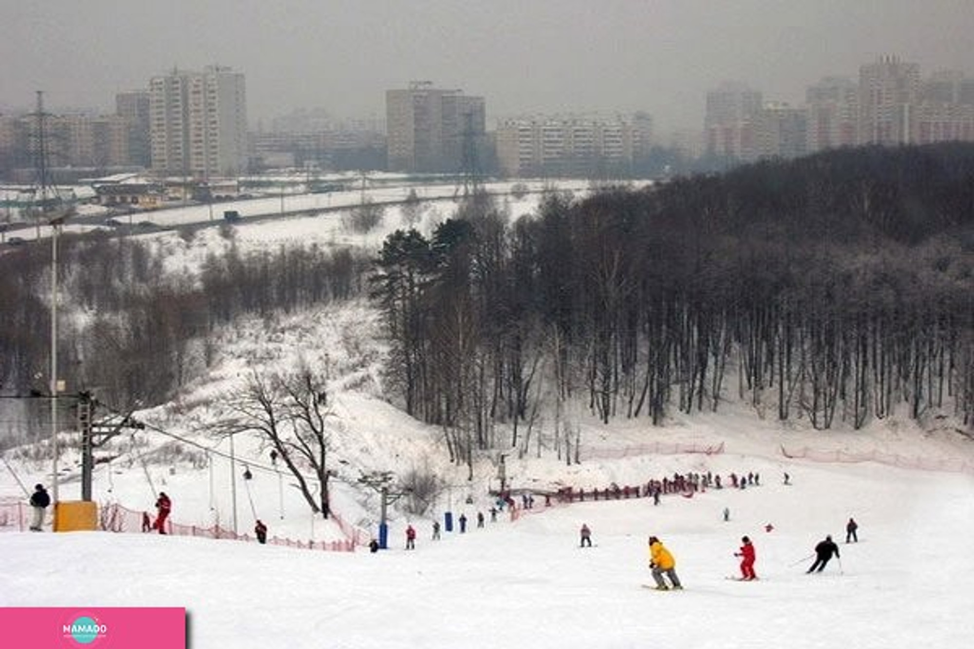 "Узкое", горнолыжный спортивный комплекс в ЮЗАО, Москва 