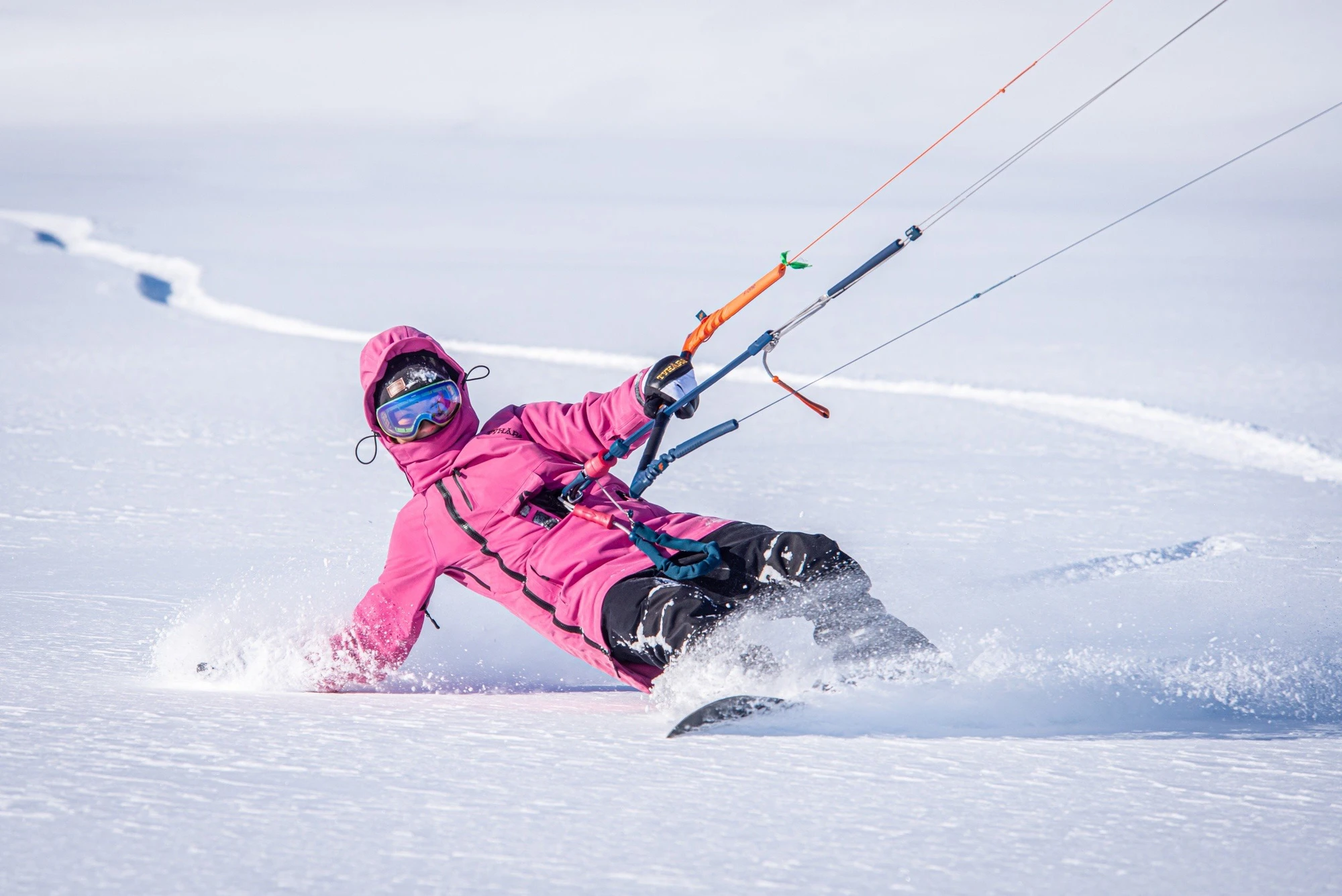 Обучение сноукайтингу в Москве в кайт-школе "KITECLASS"