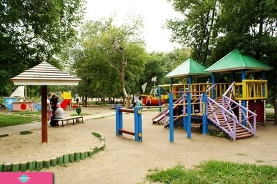 Парк им. Щорса, аттракционы, Самара 