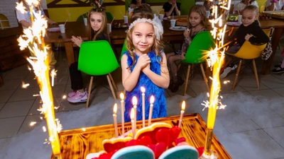 Детский день рождения в формате квеста в "Братья Гримм" Дыбенко