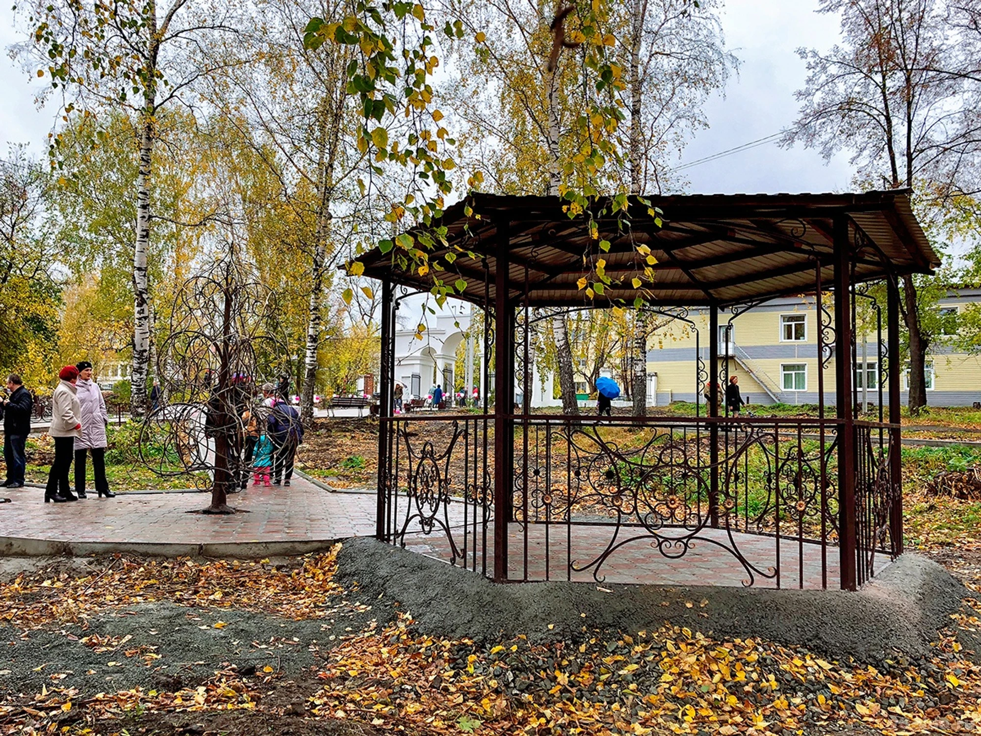 Парк Металлургов в городе Нижняя Салда