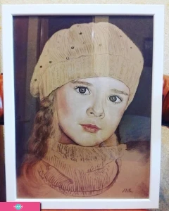 "Детский портрет", художественная студия, Самара 