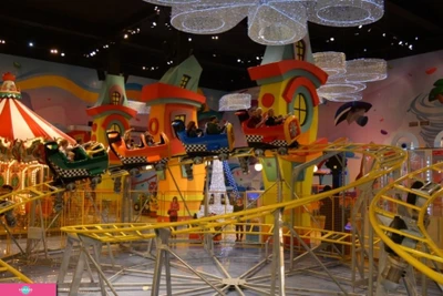 "Фанки Таун", Funky Town, развлекательный парк для детей от 1 года в ТРК "Аврора Молл", Самара