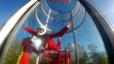 "Ай-Флай", аэротруба для детей и взрослых в центре Москвы