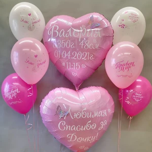 Шары на выписку