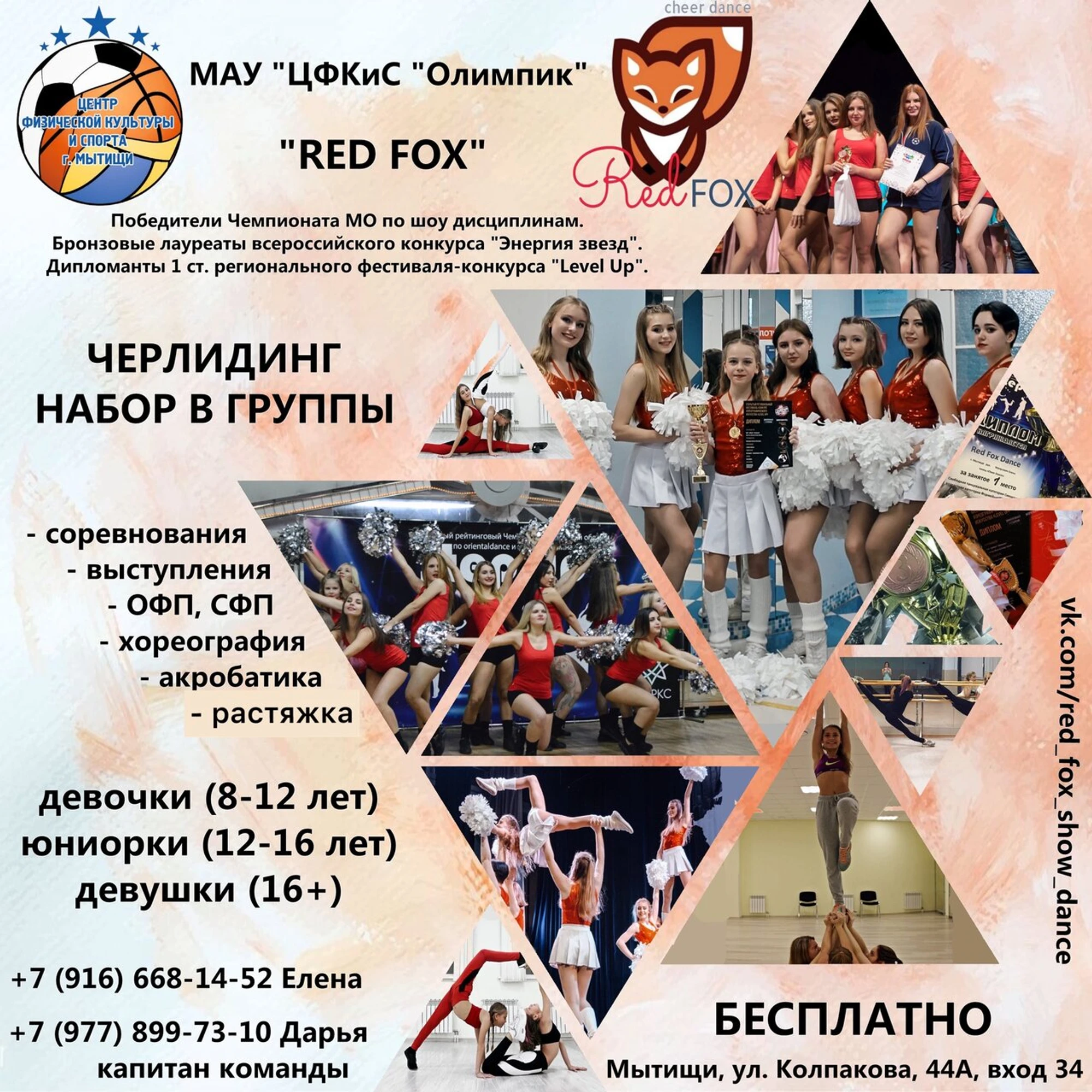 Red Fox Show & Cheer Dance (Школа танцев)