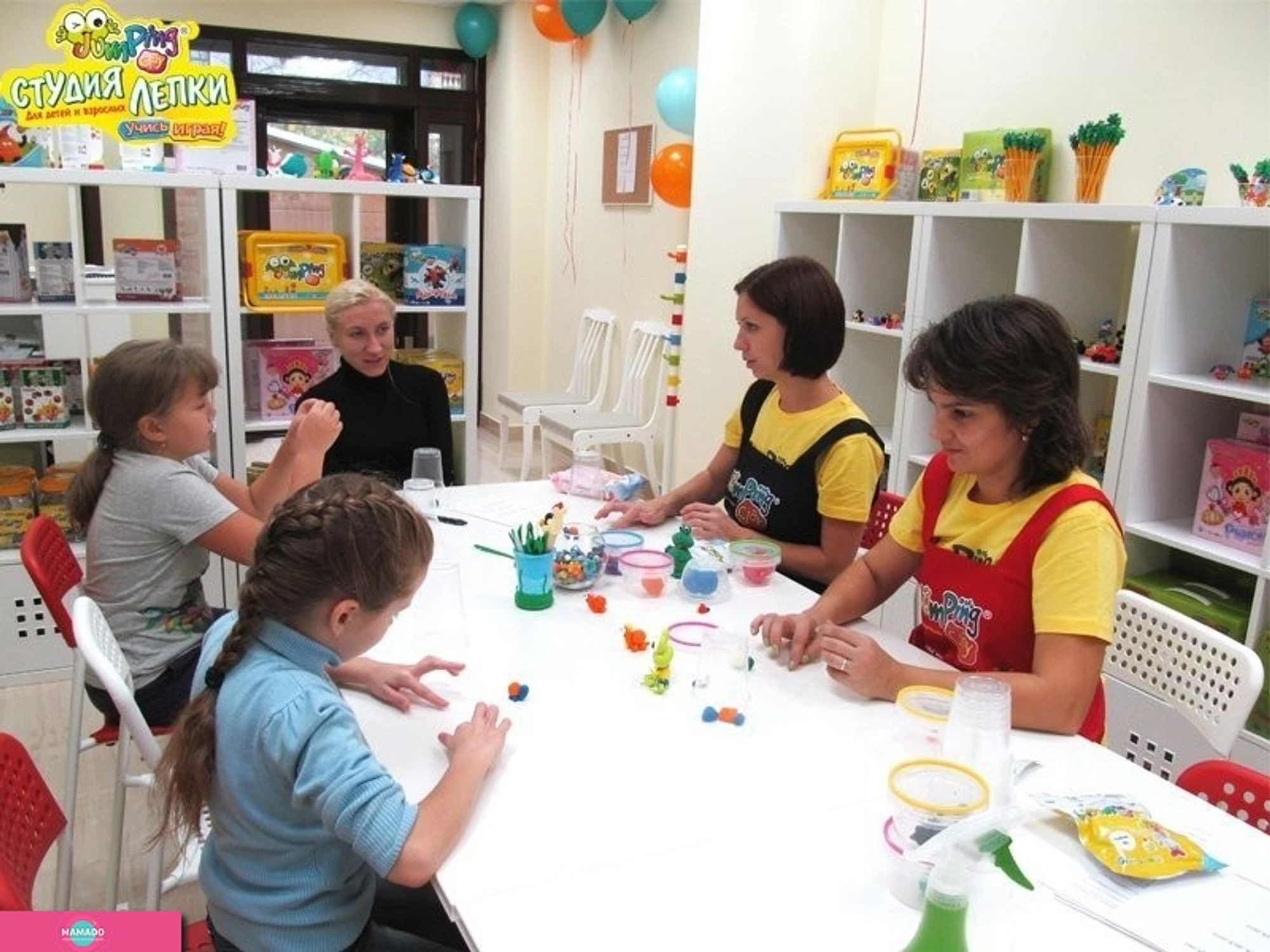 JumpingClay, студия лепки для детей и взрослых в Новосибирске