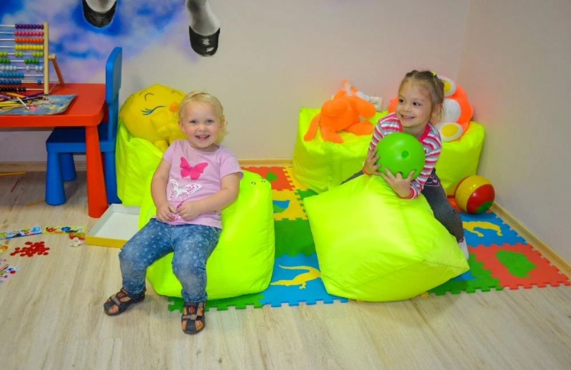 Детская комната в фитнес клубе «Свобода фитнеса»