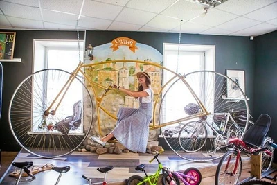 Посещение Музея необычных велосипедов «Самокатъ»