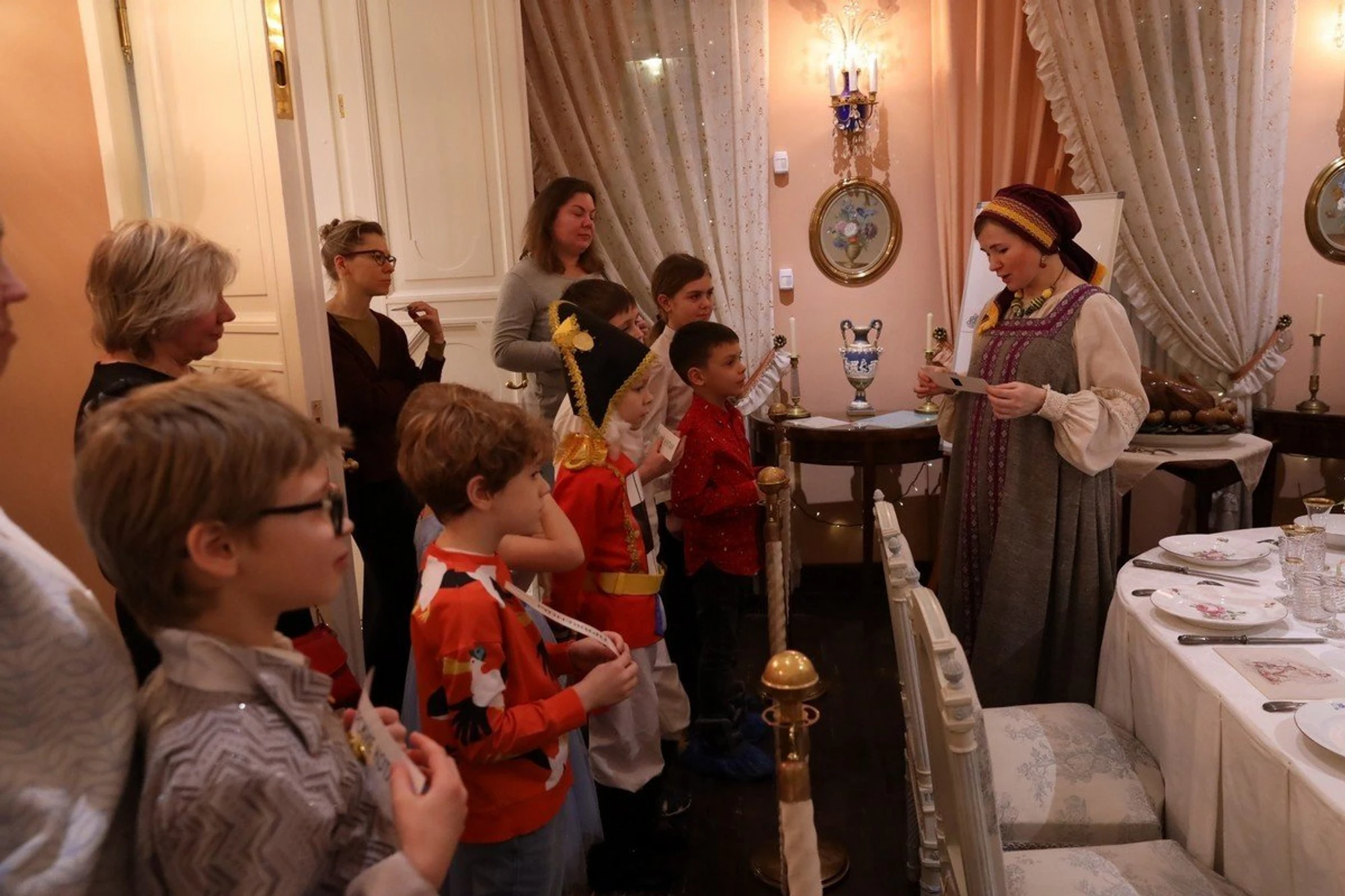 Новогодние хлопоты у Василия Львовича Пушкина