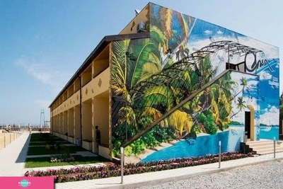 "Onix Голубицкая", отель на берегу Азовского моря, станица Голубицкая, Краснодарский край 