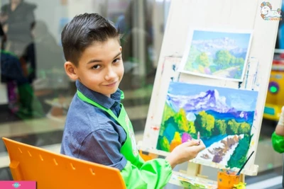 "Изображуля", изостудия для детей в ТЦ "Электра", СПб 